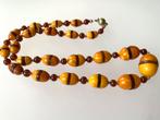 Art Deco ketting butterscotch cherry amber, Sieraden, Tassen en Uiterlijk, Antieke sieraden, Ophalen of Verzenden, Overige materialen