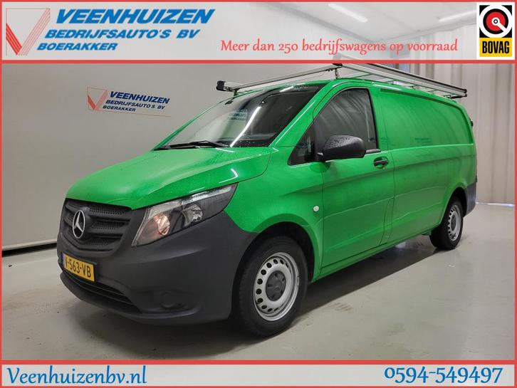 Mercedes-Benz Vito 111CDI L2/H1 Trekhaak Euro 6! (bj 2019), Auto's, Bestelauto's, Bedrijf, Te koop, Achteruitrijcamera, Airbags