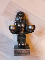 Egyptisch beeldje kaarsenhouder, Verzamelen, Beelden en Beeldjes, Ophalen of Verzenden, Zo goed als nieuw, Mens