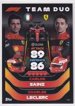 2022 Topps Turbo Attax F1 Sainz & Leclerc Team Duo #158, Verzenden, Formule 1