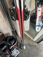 Downhill ski’s compleet - ski’s, schoenen en stokken, Ophalen, Zo goed als nieuw, Ski's, Overige merken