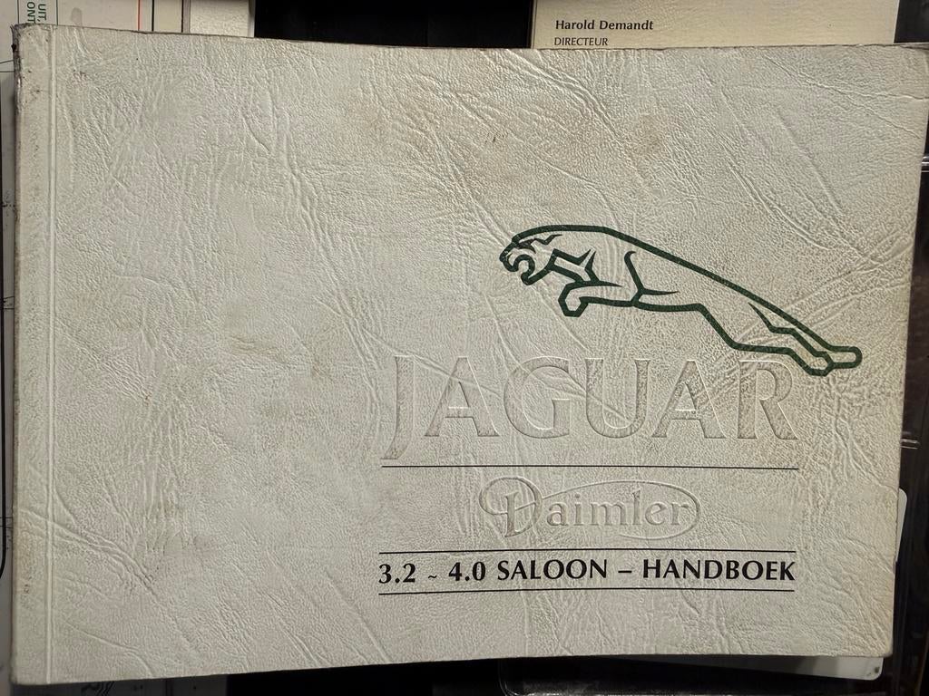 Jaguar Daimler 3.2 - 4.0 saloon handboek Nederlands, Verzenden