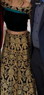 Mooi indiase kleding (lehnga ), Kleding | Dames, Ophalen of Verzenden, Zo goed als nieuw, Maat 36 (S), Groen
