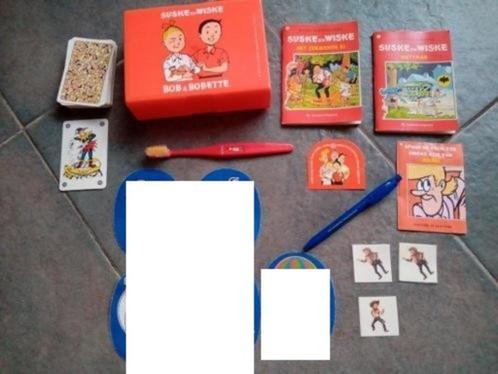 suske en wiske spullen broodtrommel - borden mokken - pen, Verzamelen, Stripfiguren, Zo goed als nieuw, Gebruiksvoorwerp, Suske en Wiske