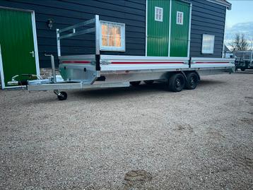nieuw model geremde aanhanger beschikbaar voor biedingen
