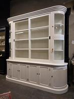 Fantastische grote vitrinekast | Buffetkast met gebogen glas, Huis en Inrichting, Kasten | Buffetkasten, 200 cm of meer, Ophalen of Verzenden