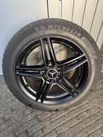 17 inch velgen voor mercedes W205 met Michelin Winterbanden, Ophalen, Gebruikt, Banden en Velgen, 17 inch