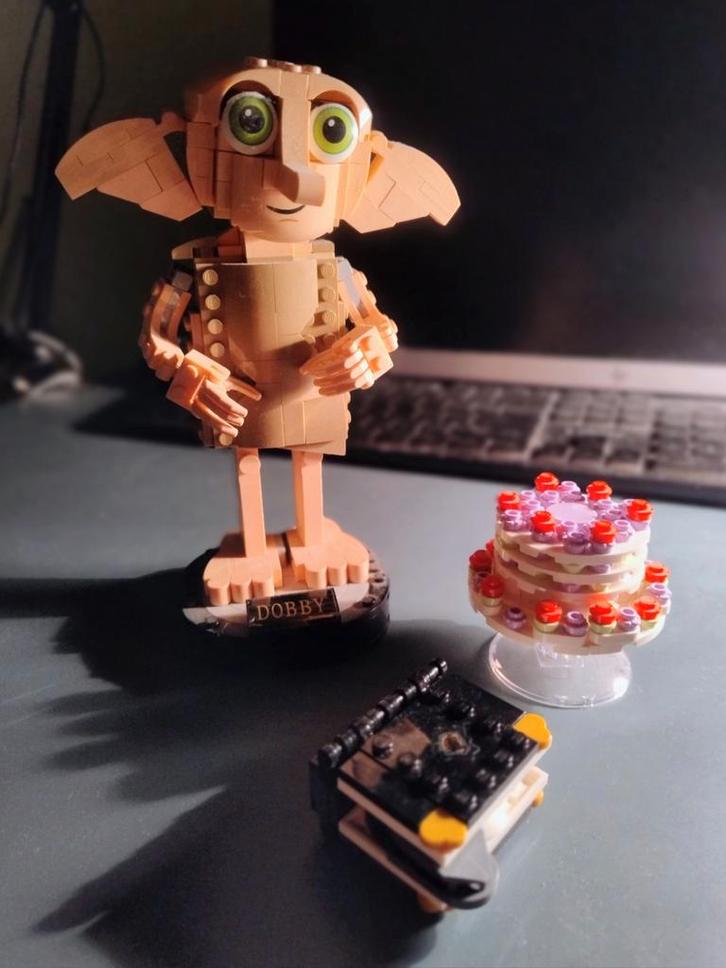 LEGO Harry Potter Dobby - Set 76421, Kinderen en Baby's, Speelgoed | Duplo en Lego, Zo goed als nieuw, Lego, Complete set, Ophalen