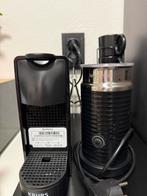 KRUPS Nespresso XN1118 Essenza Mini Zwart + Aerroccino3, Ophalen, Zo goed als nieuw