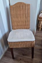 Eetkamerstoel, rotan, Ophalen