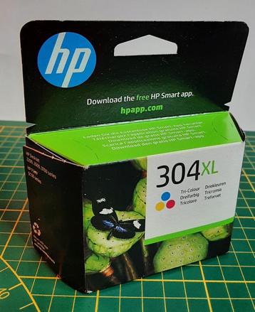 HP 304XL originele kleurencartridge – tri-colour – nieuw & g beschikbaar voor biedingen