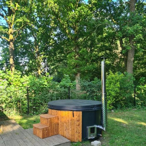 Hottub - geïntegreerde kachel – 6 Persoons, Tuin en Terras, Bubbelbaden en Hottubs, Nieuw, Vast, Afdekzeil, Trap, Ophalen of Verzenden