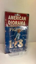 Car meet 1 figuur American diorama 1.18, Overige merken, Ophalen of Verzenden, Motor, A