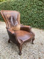 Antieke Biedermeier fauteuil, Ophalen