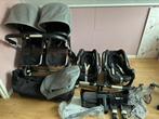 Bugaboo donkey twin,duo2 duowagen, tweelingwagen, maxi cosi, Kinderen en Baby's, Tweelingen en Meerlingen, Ophalen, Zo goed als nieuw