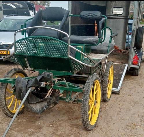 Marathon kar met tuig., Dieren en Toebehoren, Rijtuigen en Koetsen, Gebruikt, Paard of Pony