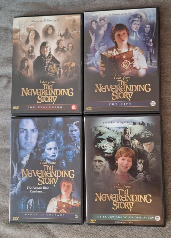 Tales from the Neverending Story (4dvd, tv-films) + 2 films, Cd's en Dvd's, Dvd's | Science Fiction en Fantasy, Zo goed als nieuw