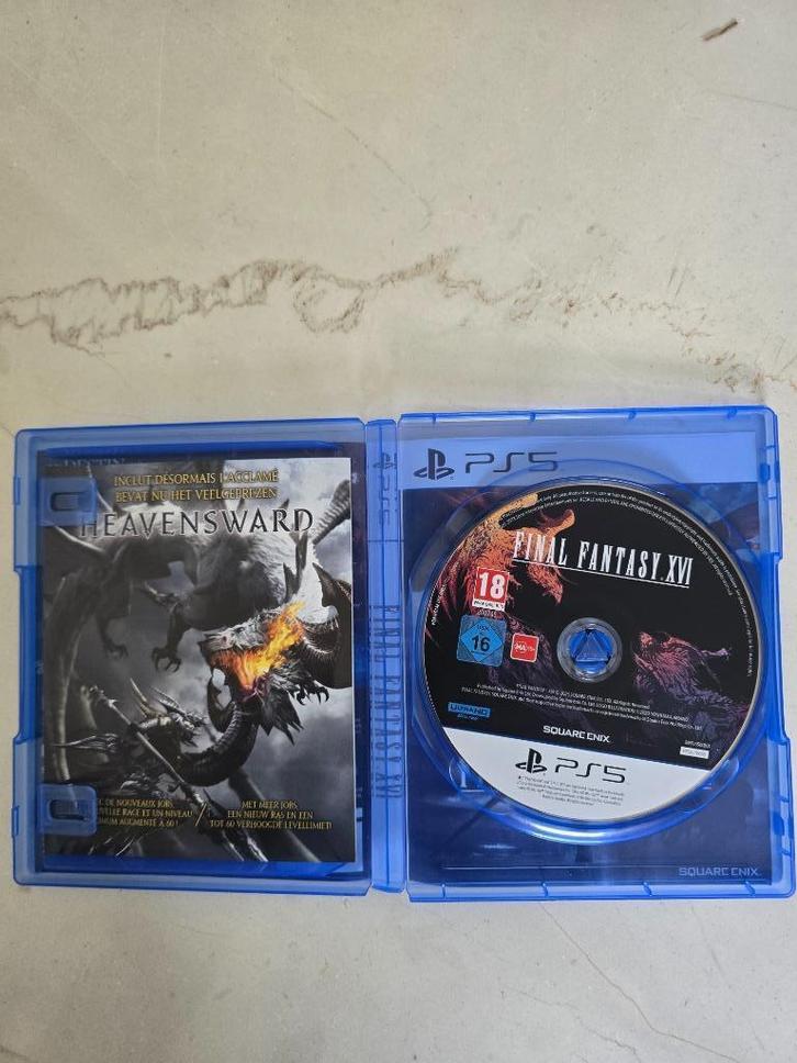 Final Fantasy 16 - ps5, Spelcomputers en Games, Games | Sony PlayStation 5, Zo goed als nieuw, Ophalen of Verzenden
