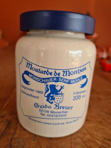Mosterdpot, grijs gres aardewerk, Monschau. beschikbaar voor biedingen