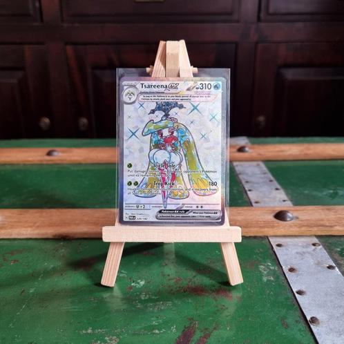 Tsareena EX PAR 220, Hobby en Vrije tijd, Verzamelkaartspellen | Pokémon, Zo goed als nieuw, Losse kaart, Foil, Ophalen of Verzenden