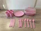 ZGAN Picknickset/Serviesset voor 4 personen, Ophalen, Zo goed als nieuw