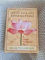 Shakti Gawain - Create your own affirmations NIEUW, Ophalen of Verzenden, Zo goed als nieuw