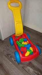 Leuke kar met plastic bouwstenen, Kinderen en Baby's, Ophalen of Verzenden