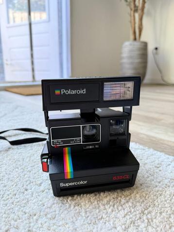 Polaroid supercolor 635 cl instant camera + tas beschikbaar voor biedingen