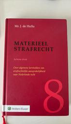 J. de Hullu - Materieel strafrecht, Ophalen of Verzenden, Zo goed als nieuw, J. de Hullu