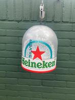 Heineken lamp  zilver., Verzamelen, Biermerken, Ophalen of Verzenden, Zo goed als nieuw, Heineken