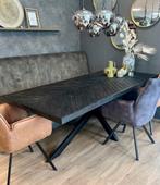 Eettafel, Huis en Inrichting, Tafels | Eettafels, Ophalen, 50 tot 100 cm, Zo goed als nieuw, 150 tot 200 cm