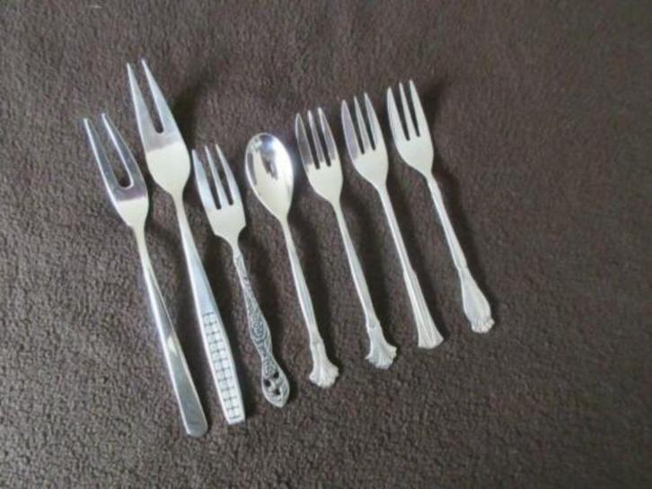 Gero Zilmeta Div. Losse Delen, Huis en Inrichting, Keuken | Bestek, Gebruikt, Rvs of Chroom, Vaatwasserbestendig, Ophalen of Verzenden