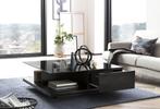 Salontafel Sabrosa in hg. zw. nieuw in doos 602 euro, nu 198, Nieuw, Minder dan 50 cm, Rechthoekig, 50 tot 100 cm