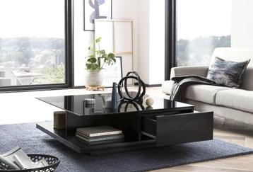 Salontafel Sabrosa in hg. zw. nieuw in doos 602 euro, nu 198 beschikbaar voor biedingen