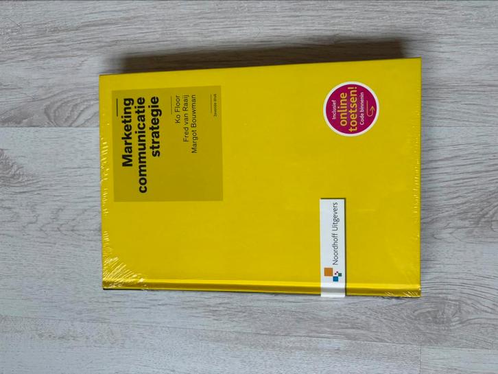 Marketingcommunicatiestrategie NIEUW, Boeken, Economie, Management en Marketing, Nieuw, Ophalen of Verzenden