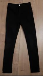 Zachte zwarte skinny  jeans mt 140 H&M als nieuw, Broek, Meisje, H&M, Ophalen of Verzenden