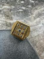 Prachtige 18k gouden ring met briljanten, Ophalen of Verzenden, Nieuw, Goud, Dame of Heer