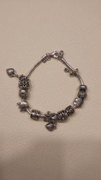 Armband zilver kleurig, Sieraden, Tassen en Uiterlijk, Armbanden, Ophalen of Verzenden, Zo goed als nieuw, Zilver, Zilver