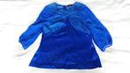 TED BAKER kobaltblauw zijden blouse maat 2 - M, Blauw, Zo goed als nieuw, Ted Baker, Ophalen