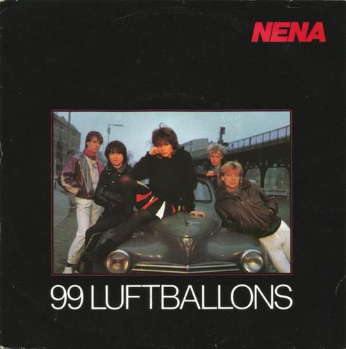 Single (1983) NENA - 99 Luftballons / Ich bleib' im Bett., Cd's en Dvd's, Vinyl | Pop, Gebruikt, 1980 tot 2000, Overige formaten