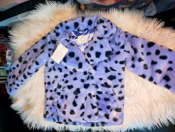 Sproet en Sprout Fake Fur Jas Meisje Nieuw Maat 98 (3 jaar) beschikbaar voor biedingen