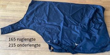 Stapmolendeken zwart Maat 165 - 215  beschikbaar voor biedingen