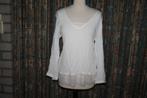 Akoz vlot gebroken wit tuniek mt M KOOPJE, Kleding | Dames, Blouses en Tunieken, Maat 38/40 (M), ., Wit, Akoz