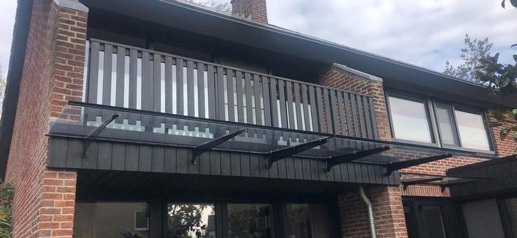 Luifel - Terrasoverkapping - Veranda 474 cm bij 120 cm, Tuin en Terras, Overkappingen, Zo goed als nieuw, Veranda, Ophalen