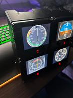 Logitech Pro Flight Instrument panel voor Flight simulator, Computers en Software, Joysticks, Verzenden, Zo goed als nieuw, Logitech G Saitek