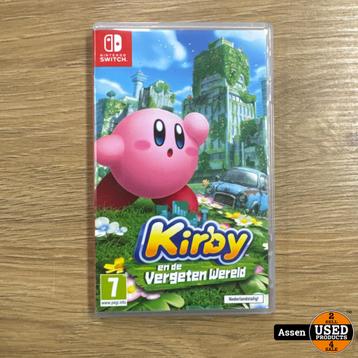Kirby en de vergeten wereld Nintendo Switch Game