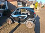 Renault Twizy 80 km/u (DEFECT), Auto's, Automaat, Achterwielaandrijving, Zwart, Zwart
