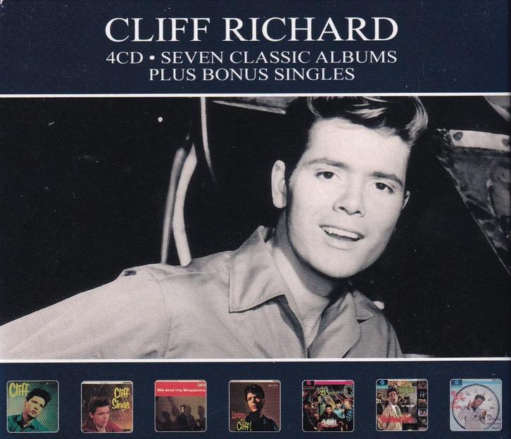 Te koop 4cdbox cliff richard (seven classic albums plus bonu, Cd's en Dvd's, Cd's | Pop, 1960 tot 1980, Boxset, Ophalen of Verzenden