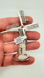 Hollands zilveren miniatuur van een molen. Hoog: 7,7 cm., Antiek en Kunst, Verzenden