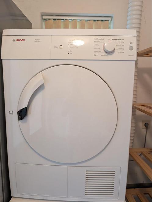 Bosch Maxx 7 droger - gebruikt, Witgoed en Apparatuur, Wasdrogers, Gebruikt, Condens, Voorlader, 6 tot 8 kg, Minder dan 85 cm